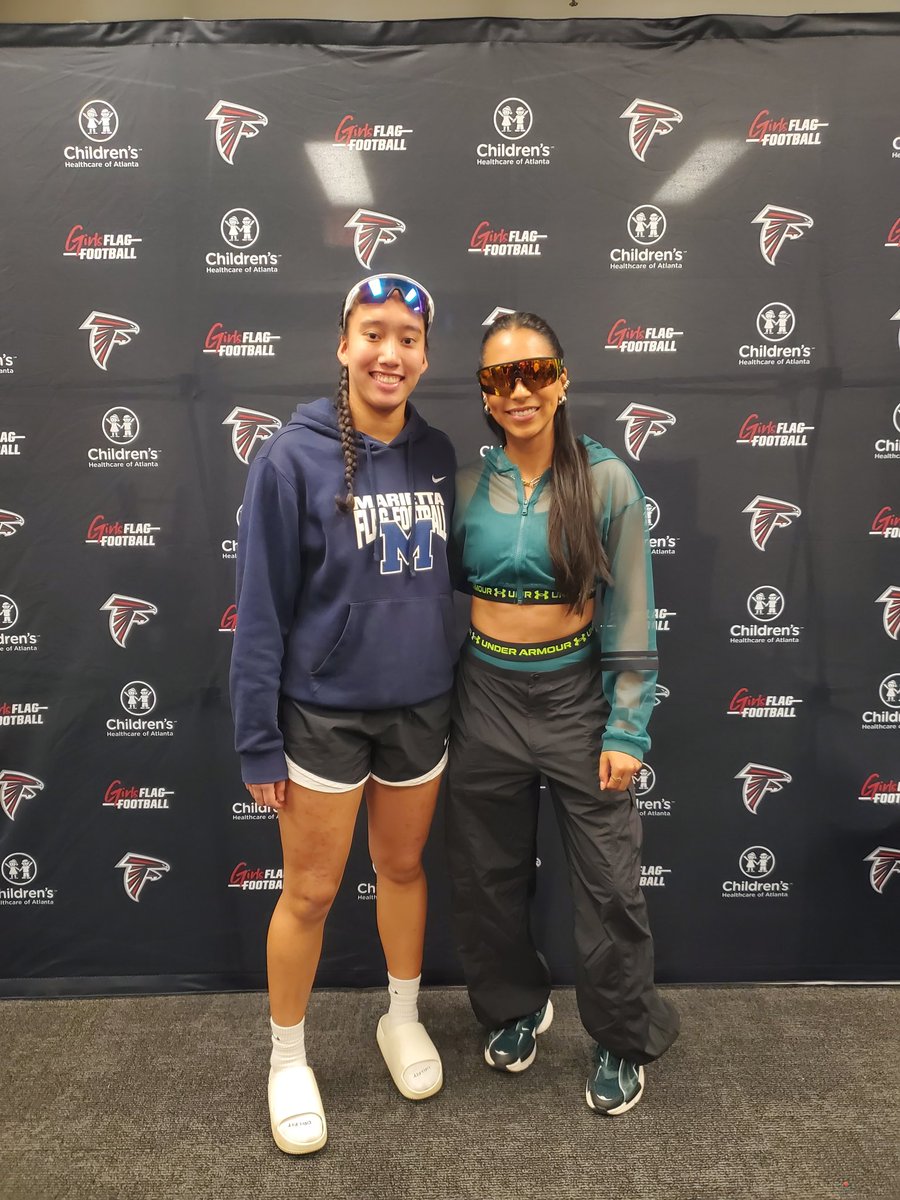 KayleeW_13's tweet photo. Thank you @AtlantaFalcons and @GACACoache for last the opportunity to compete with some of the best girls in the state. I had an amazing experience and I couldn't be more grateful. And thank you Diana Flores for talking with us and sharing your story. White team 🤍 https://t.co/kL6uyyoorS