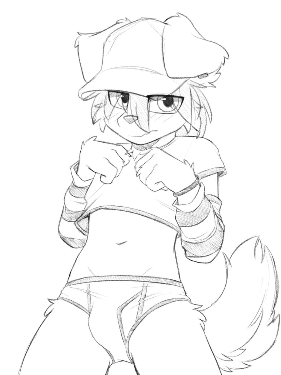 The shy one