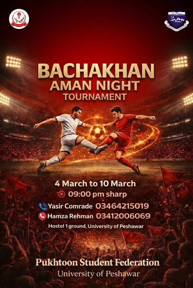 anas_esq's tweet photo. #BachaKhanAmanNightTournament
#CallForPeace
#PSFUOP https://t.co/EUVU3Bhm9U