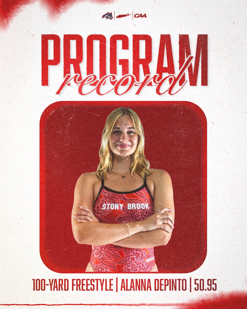 ANOTHER PROGRAM RECORD FOR ALANNA DEPINTO 🤯

🌊🐺 x #CAASD
