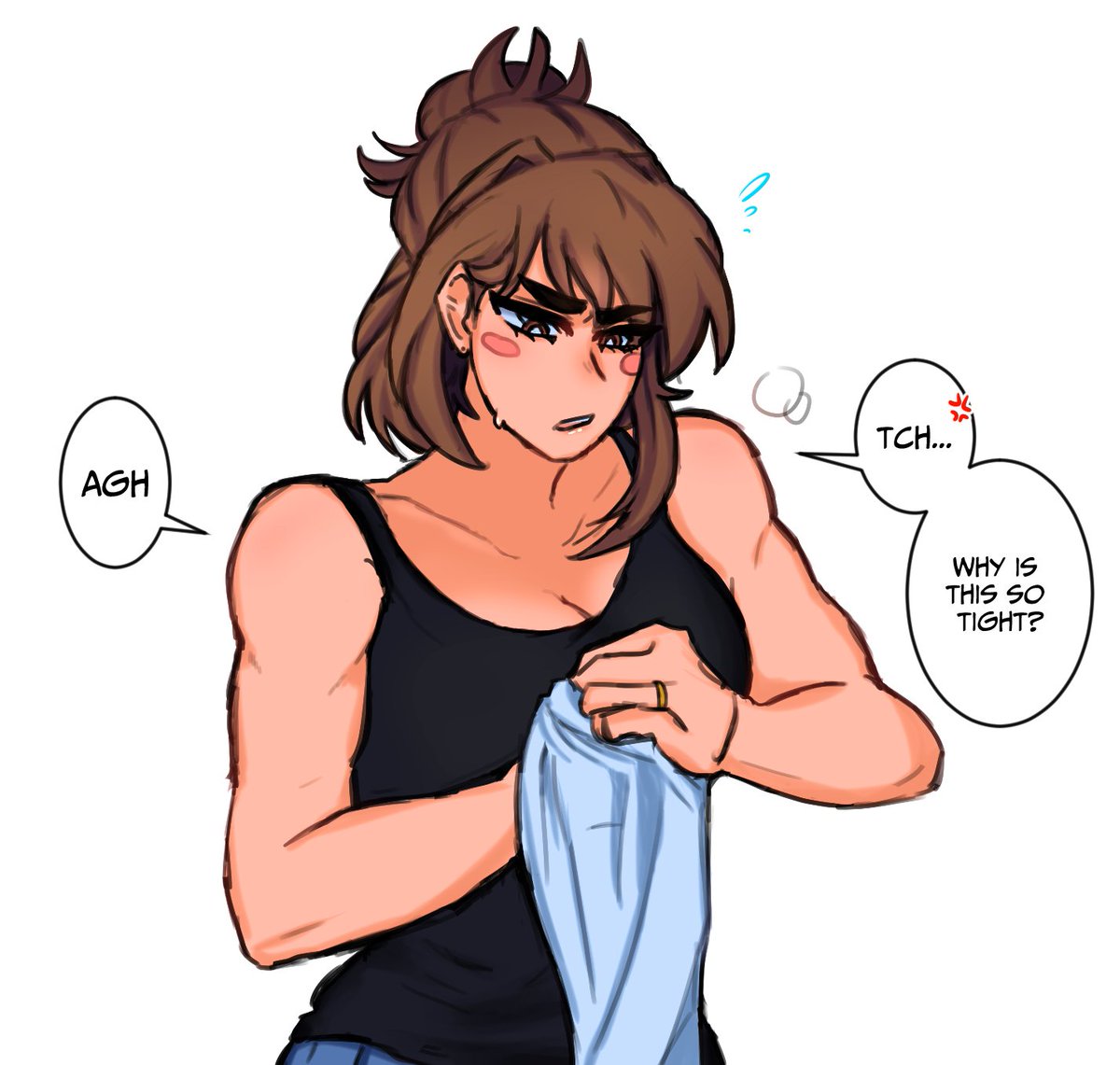 Kiana_Hk's tweet photo. A mi se me cayó un brazo intentando abrir un bote.
Ochako 😌👌✨️
#tgck https://t.co/LLGZ4AA6Q5