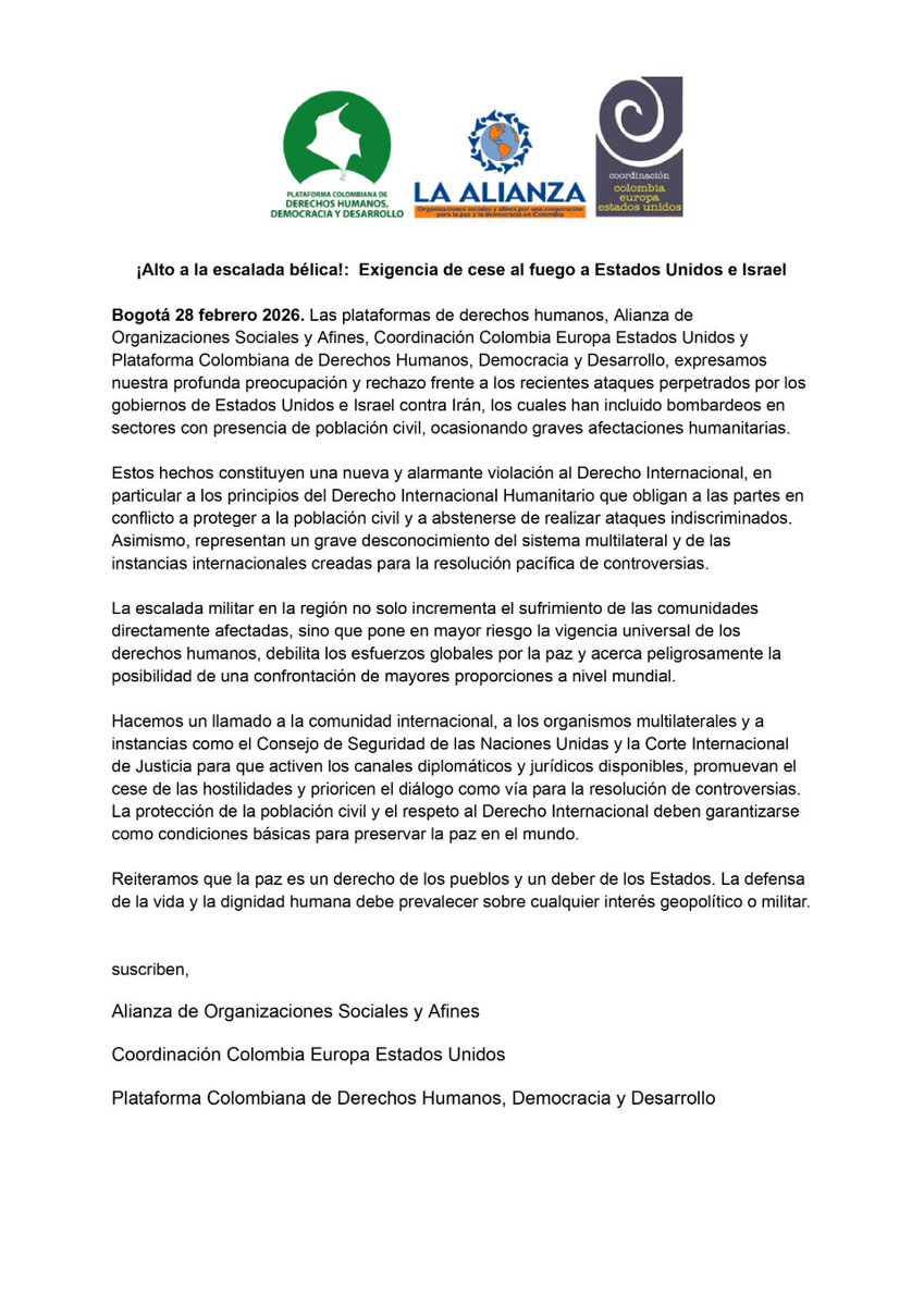 La Alianza de Organizaciones Sociales y Afines tweet media