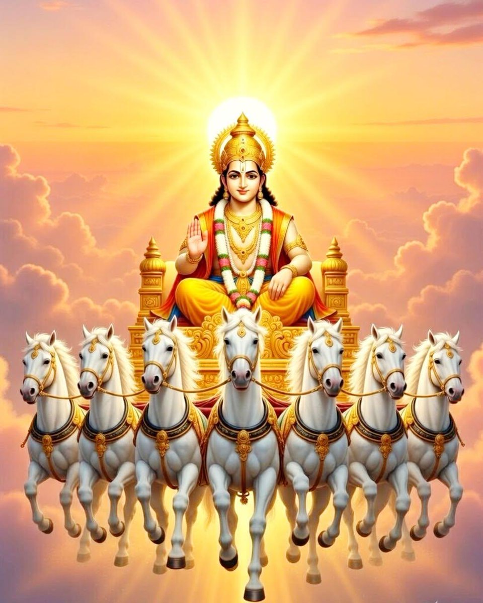 Neeru_Devi1772's tweet photo. सूर्य देव का दिव्य तेज
जिस पर पड़े उनकी कृपा,
उसका जीवन प्रकाश से भर जाए।
जय सूर्य नारायण 🔱☀️ https://t.co/YBC7QC4BIv