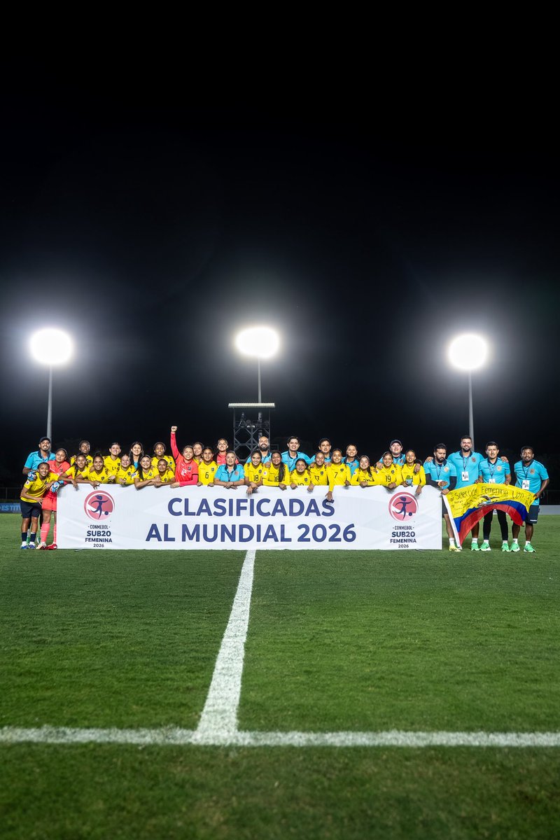 Ecuador 🇪🇨 vicecampeonas del #Sub20Fem  y mundialistas por 1era vez

Gran torneo, donde pelearon el título hasta la última fecha y confirmaron que el crecimiento del futfem ecuatoriano no es casualidad sino una realidad,trabajo,proceso,talento pero también tiene que ser inversión