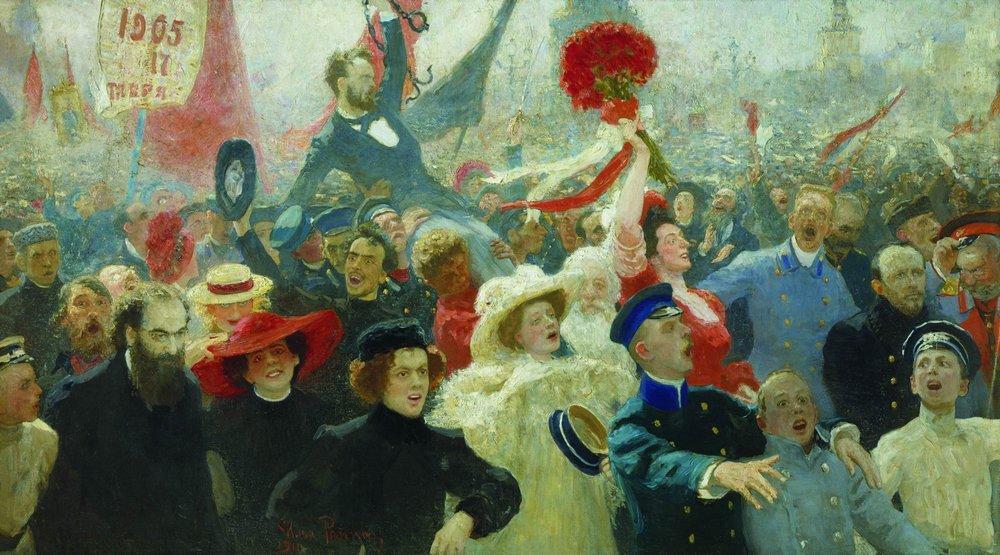 artistilyarepin's tweet photo. Manifestation. October 17, 1905 #artbots #repin https://t.co/FVUv63IO9E
