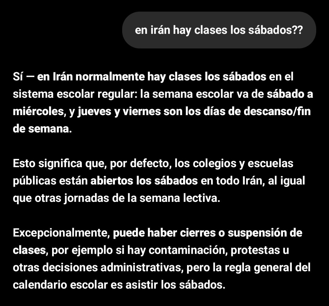 sofiauas's tweet photo. @Santiago_Xanti @BisouCaramel_ Santiago, solo basta un ronda rapida de preguntas a ChatGPT para no quedar de ignorante https://t.co/JMuRF5tJCM