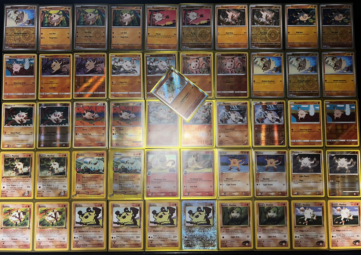 xTentaquilx's tweet image. EVERY ENGLISH MANKEY EVER

NEXT STEP, GLOBAL 

JAPANESE 95% DONE

I AM THE #1 MANKEY IN THE WORLD, NO “KINGS” HERE

#mankey #pokemon #PokemonTCG