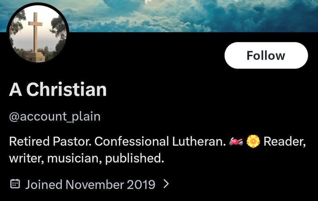 AndrewMarc38241's tweet photo. @account_plain @mandyarthur @America1stpleaz Nice broken English. I see you have Lutheran in your bio. But I bet you have no idea how the founder of the Lutheran church viewed the book you're defending or the people who follow it. https://t.co/eTvrKFX6WO