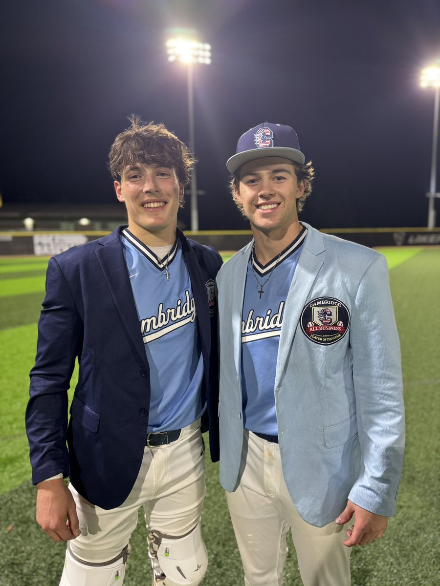 Cambridge Baseball tweet media