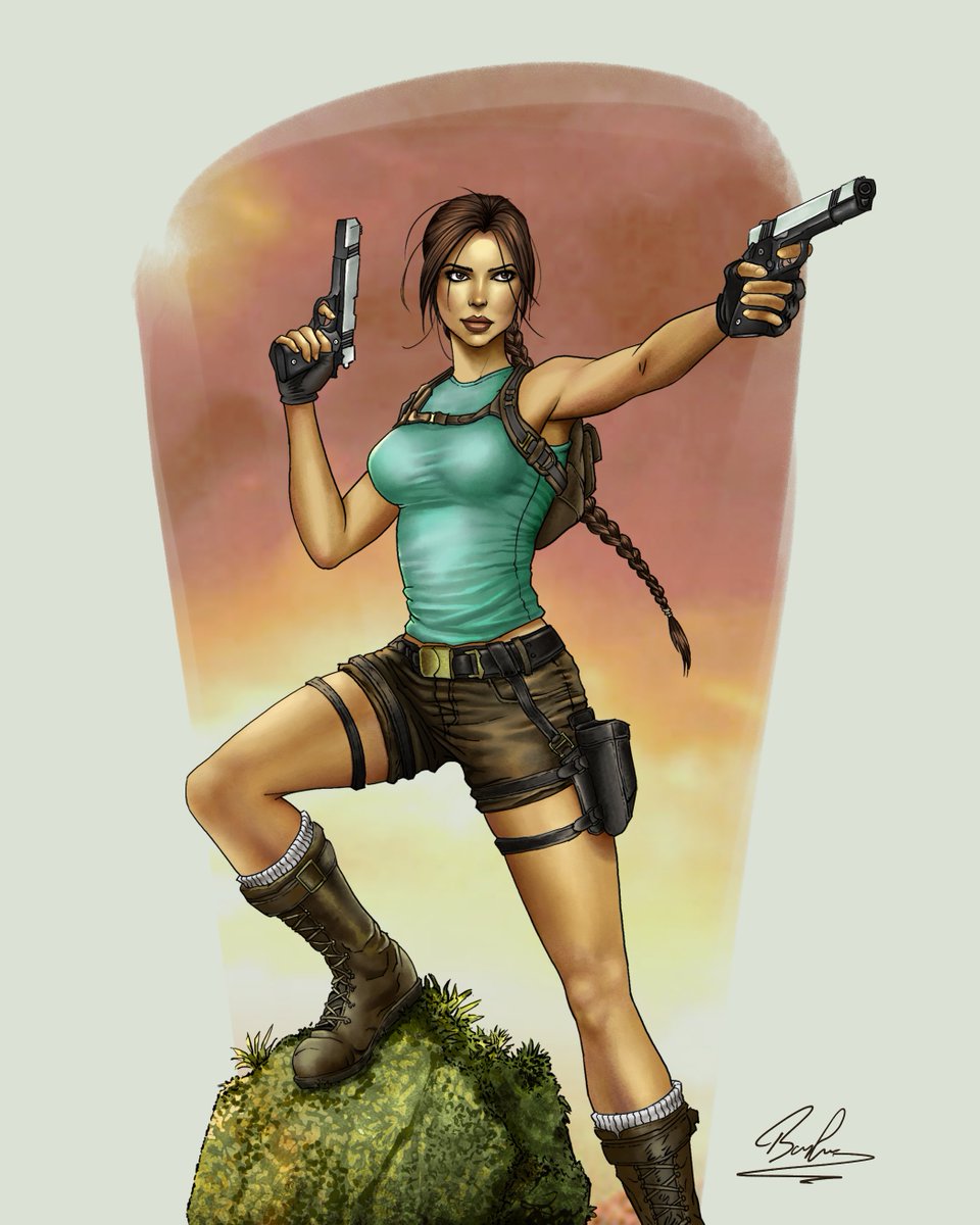 My Legacy of Atlantis fan art. Two weeks late for Lara's birthday, oh well... Enjoy!

#TombRaider #LaraCroft #fanart #comics 

<a href="/tombraider/">Tomb Raider</a>