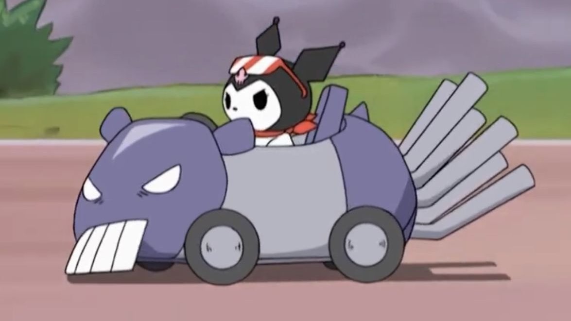 how im pulling up to #KRPCARMEETS after hitting the curb and a couple of mailboxes on my way