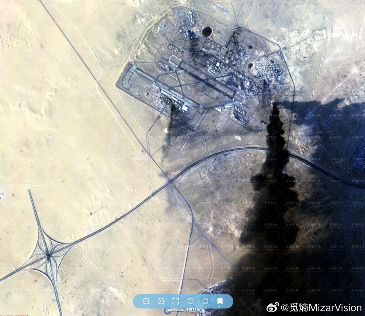 retardedusa's tweet photo. @CENTCOM What happened to you Kuwait base then.
We shouldn't believe our eyes. Thank god for the chinese satellites https://t.co/ffYOZ8Celd