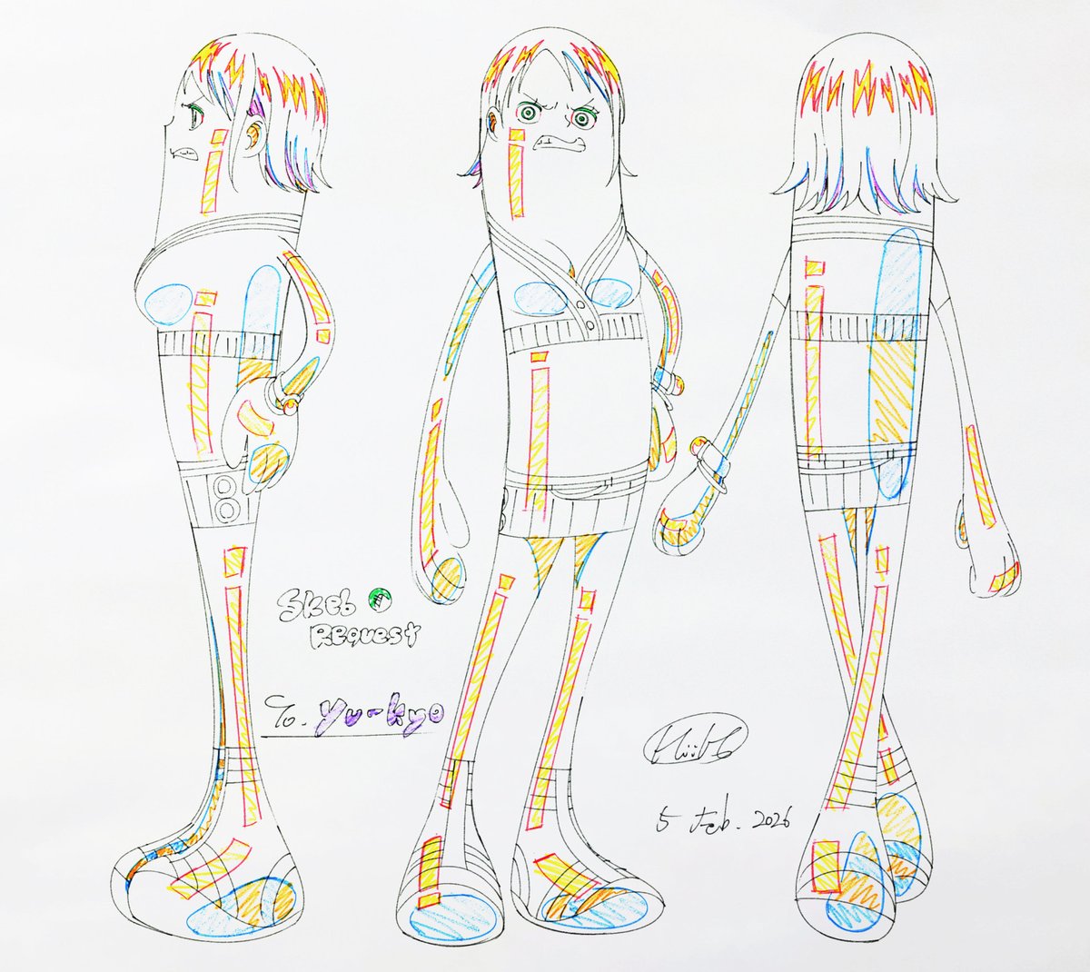 KiiKo @アニメ原画風skeb tweet media