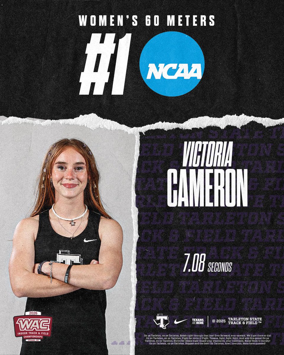 Tarleton State XC & TF tweet media