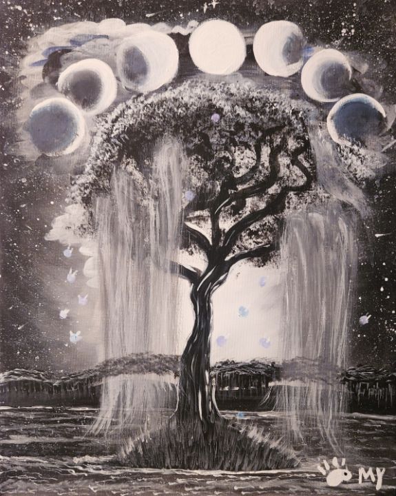dahkyarts's tweet photo. Art of the Day! "The Lonely Tree". Buy at: https://t.co/BR7SlhwNXE https://t.co/ieacHvbDHz