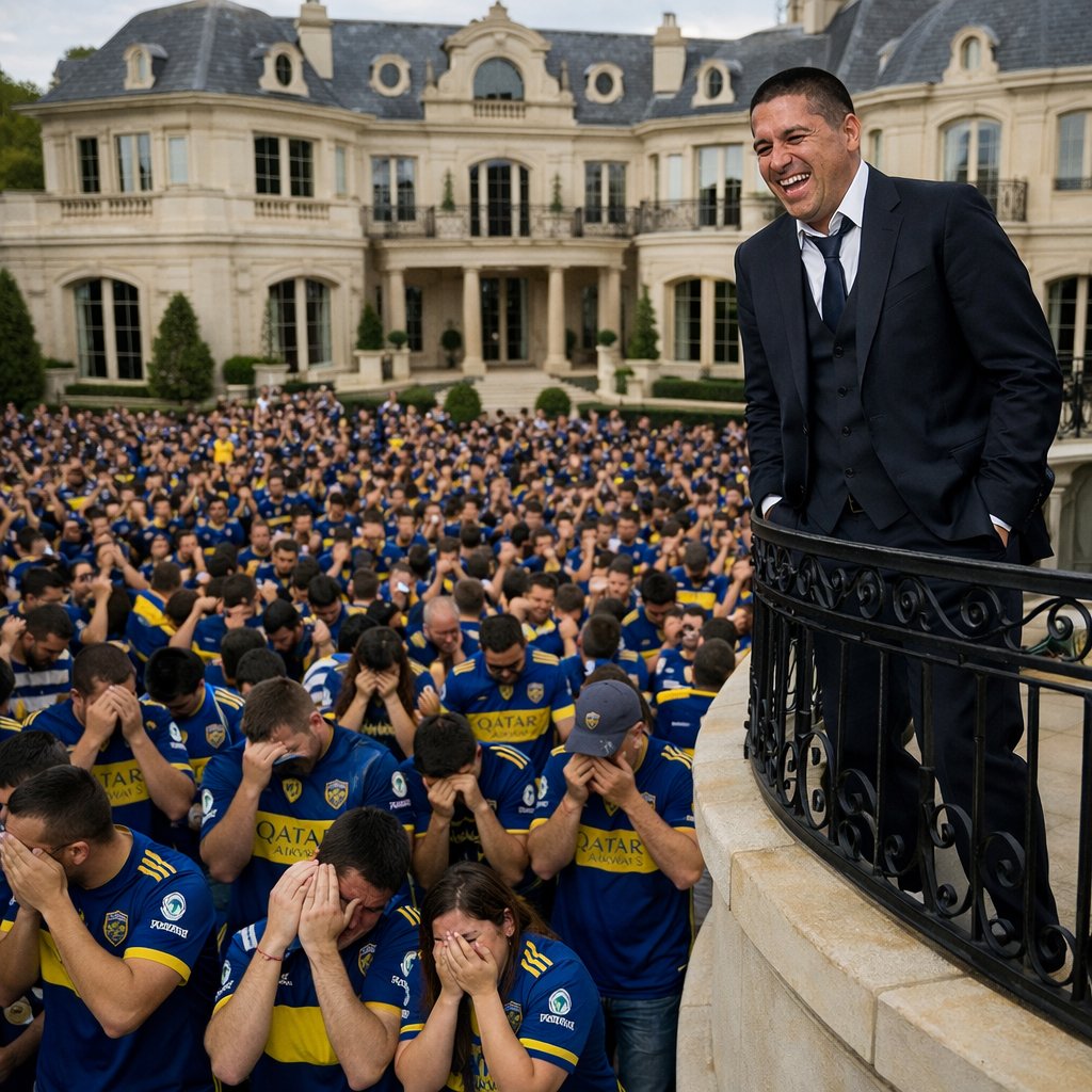 RIQUELME EN BOCA NUNCA MÁS