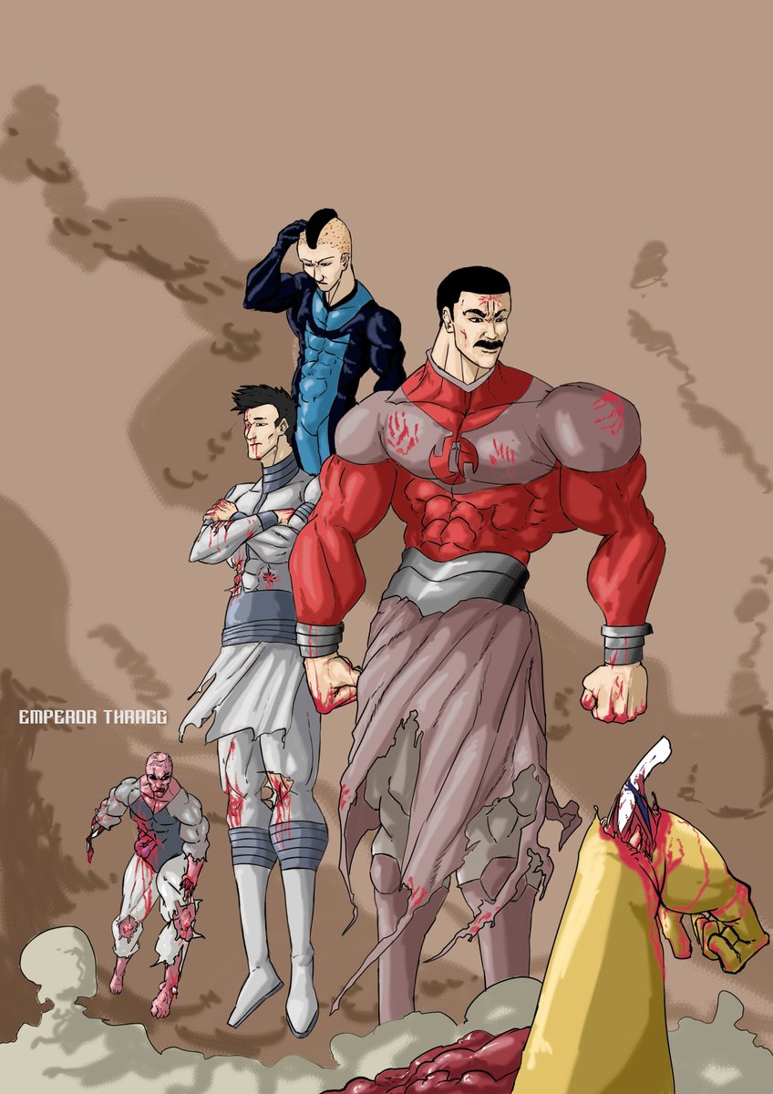 Emperor_Thragg's tweet photo. I will keep learning and improving, this is the final version of Thragg (me) vs the invincible war.
Next week I'll post some new content.
Good night to all my Viltrum people

#thragg #invincible #mohawkmark #mohawk #buzzcut #areyousure #invinciblebrainrot #goodnightx #softgore https://t.co/HISZHxplVL