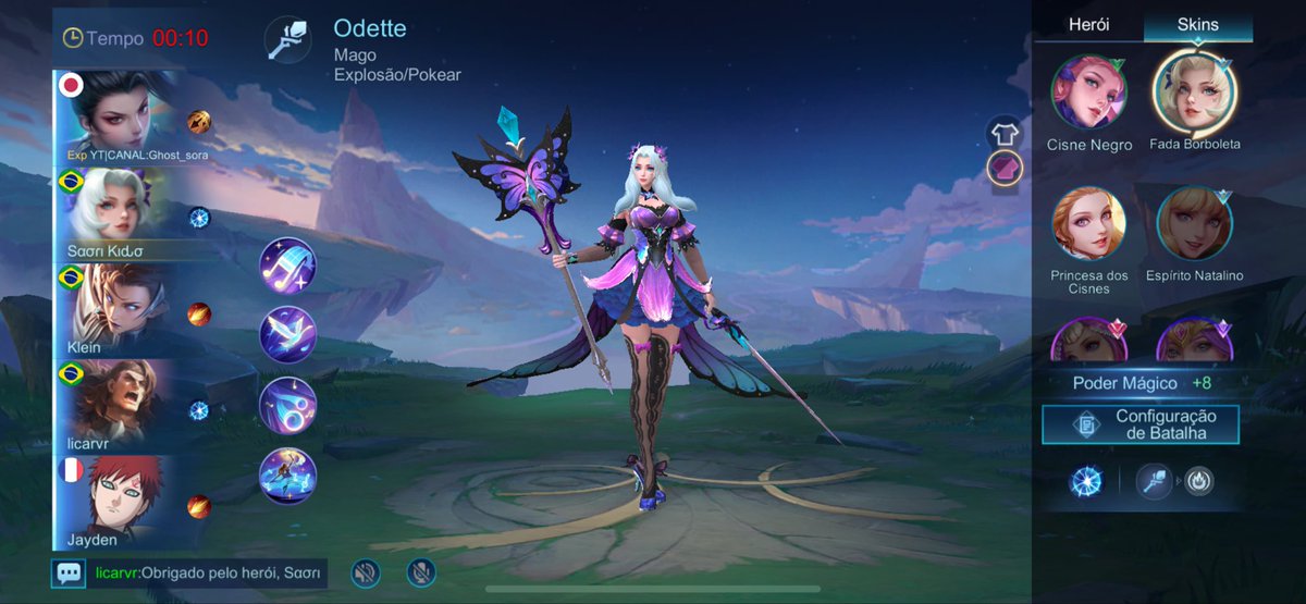 A maior do mid dps da selena, kagura e valir