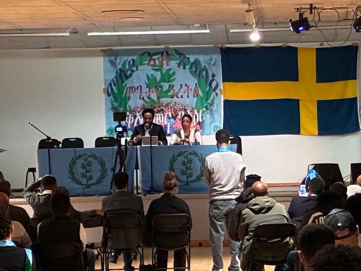 Afiye1952's tweet photo. The 3rd Conference of Brigade Nhamedu #BlueRevolution  Sweden 28th February 2026 held a successful conference.  There is no doubt that this generation will be in the best option in the region if the world gives them enough support in their struggle to overthrow the dictatorship in Eritrea, so it is a youth that needs to be supported.
#EBRF #TransnationalRepression #BlueRevolution #Eritrea #NoMorePFDJTerror @BeyeneGerezghe1 @BereketKahsai1 @CmaDawit @KjetilTronvoll @hrw @UN_HRC @AsfahawolduK @UN @UN_HRC @BBCBreaking @BBCWorld @AJEnglish @ALJADEEDNEWS @EGerasouli35992 @ElizabethTecle @MehariMeng53005 @martinplaut @mrubin1971 @SenTedCruz @TiborPNagyJr