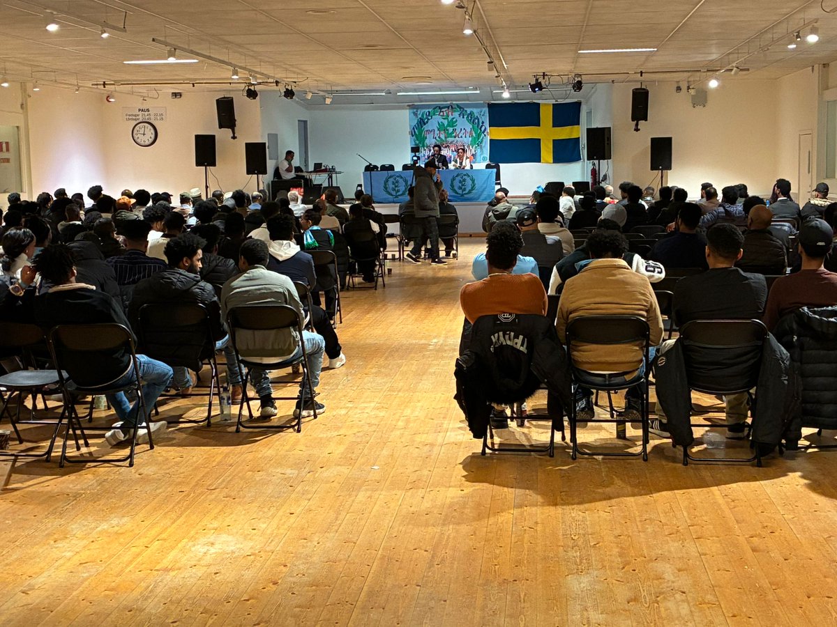 Afiye1952's tweet photo. The 3rd Conference of Brigade Nhamedu #BlueRevolution  Sweden 28th February 2026 held a successful conference.  There is no doubt that this generation will be in the best option in the region if the world gives them enough support in their struggle to overthrow the dictatorship in Eritrea, so it is a youth that needs to be supported.
#EBRF #TransnationalRepression #BlueRevolution #Eritrea #NoMorePFDJTerror @BeyeneGerezghe1 @BereketKahsai1 @CmaDawit @KjetilTronvoll @hrw @UN_HRC @AsfahawolduK @UN @UN_HRC @BBCBreaking @BBCWorld @AJEnglish @ALJADEEDNEWS @EGerasouli35992 @ElizabethTecle @MehariMeng53005 @martinplaut @mrubin1971 @SenTedCruz @TiborPNagyJr