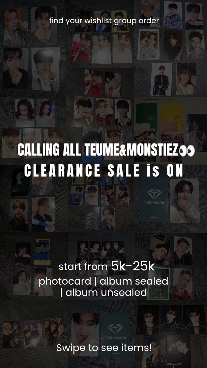 findyour_wl's tweet photo. Clearance Sale, soon👀 https://t.co/2Xj9eZBpjI