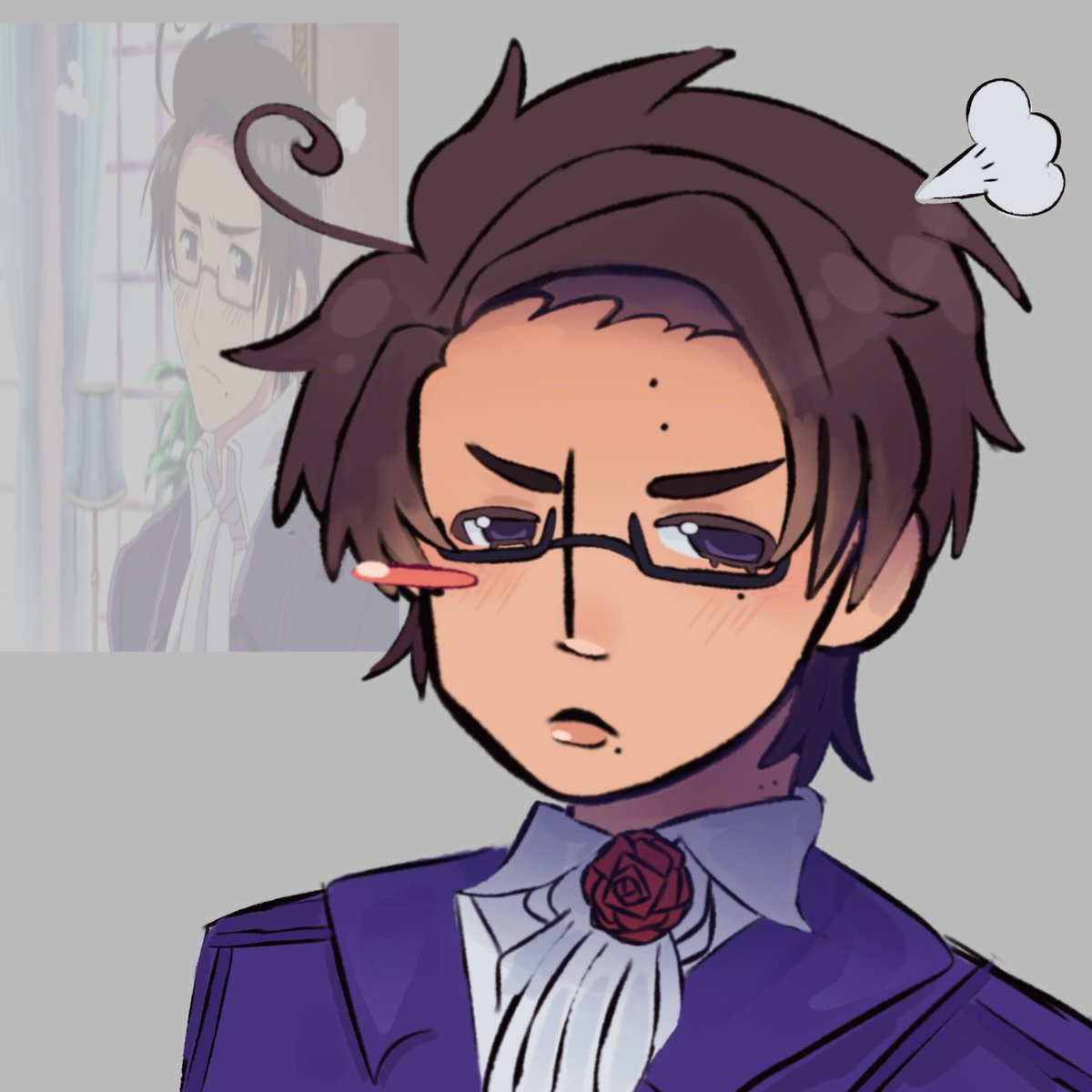 cassypillar's tweet image. #lowkey based this design slightly on my Roblox avatar 🤫🤫🤫🤫🤫

#hetalia #art