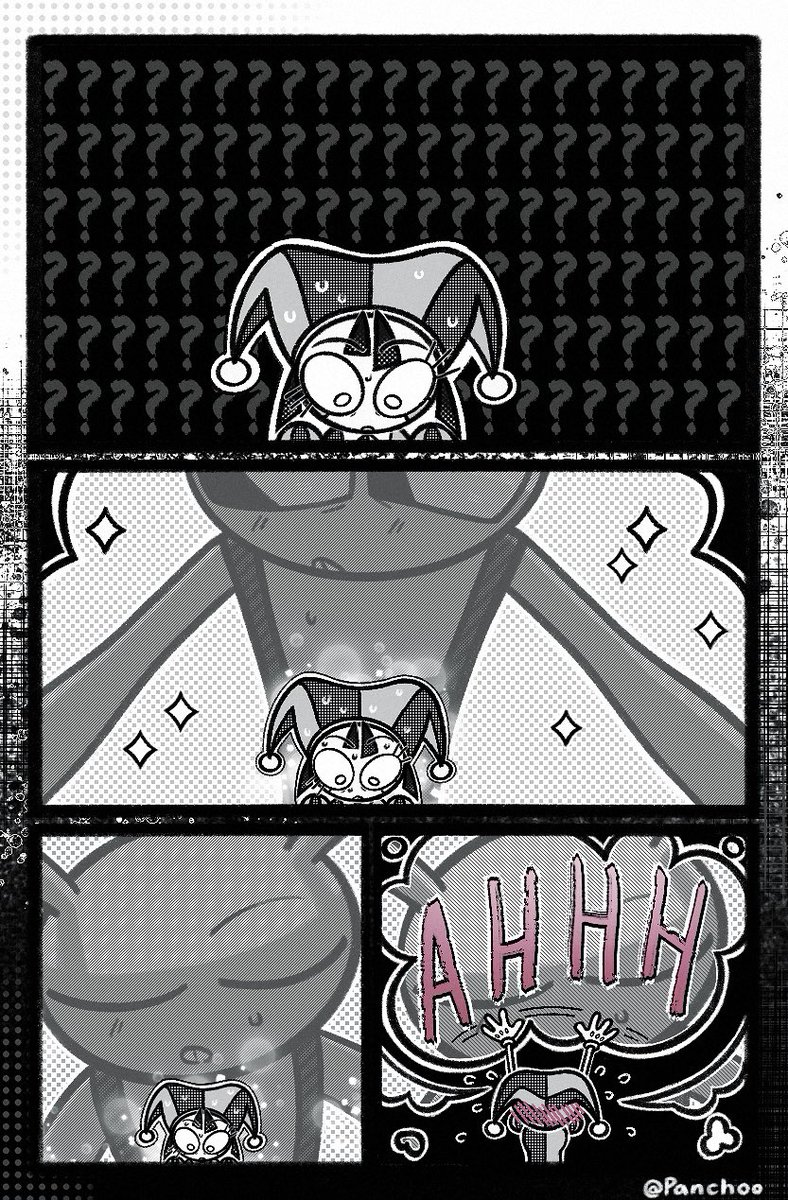 PanchooPanchu's tweet photo. 12/?
“Not looking forward to thinking about THAT tomorrow…”
.
.
#funnybunny #JaxxPomni #TADC #tadcfanart
#TheAmazingDigitalCircus https://t.co/NQnu2qgn1b