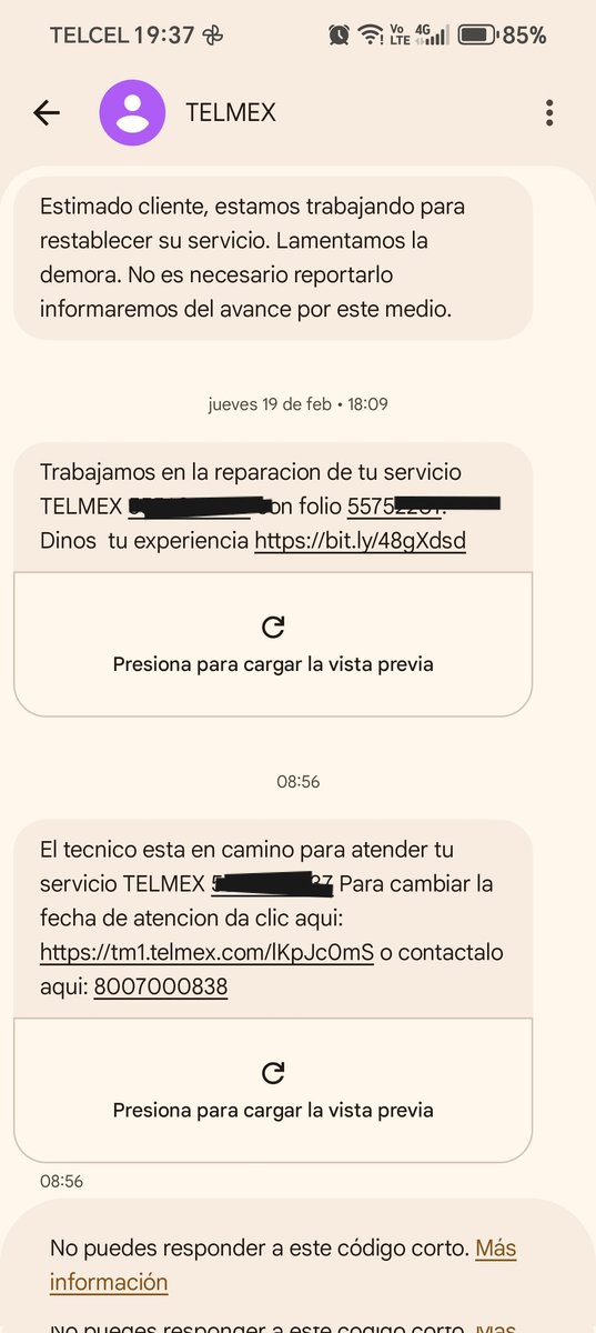 Algún ejecutivo de <a href="/Telmex/">Teléfonos de México</a> sabe que sus empleados (redesytécnicos) engañan a clientes? 22 días sin internet y diario avisan de visita sin cumplir provocan perdidas económicas y problemas laborales <a href="/carlosslim/">Carlos Slim Helu</a>