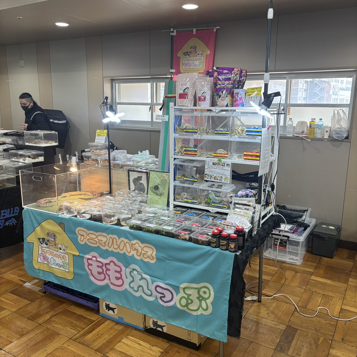 アニマルハウスももれっぷ　3月15日エキスポスーパーアリーナ出店 tweet media