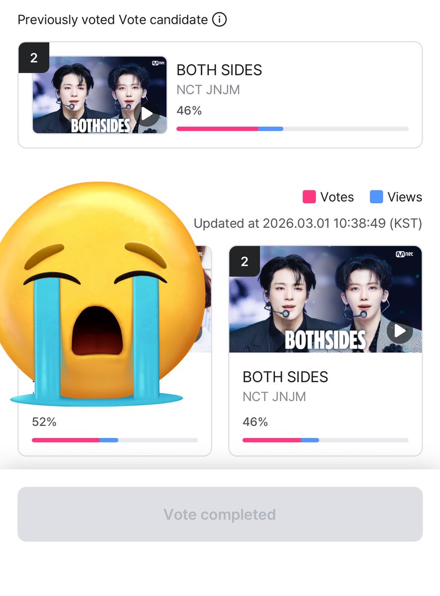 เสตจพิก ปิดโหวตพรุ่งนี้ 09.59 ไทยแล้วตอนนี้คะแนนยังตามอยู่เยอะมากๆ อันนี้ชนะแล้วได้ถ้วยเลยนะคับ ทุกคนมาโหวตกันเถอะ ถ้าช่วยกันเชื่อว่าทำได้แน่ มีคนพร้อมสอนและไอดีก็มีคนแจกเยอะมากๆ 

🩷 แอป Mnet Plus
🩵 1 ไอดี / เครื่อง 
🩷 5 โหวต / วัน

 #โหวตเพื่อเจโน่แจมิน