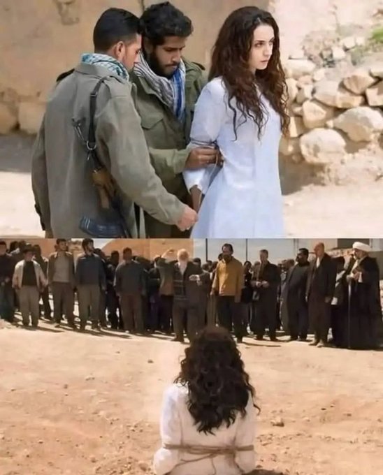 Esto sucedió en Irán.
En 1986, Soraya Manutchehri, una mujer de 35 años del pueblo de Kuhpayeh,  fue falsamente acusada de adulterio y posteriormente lapidada hasta la muerte.
Su esposo quería casarse con una niña de 14 años y, al no querer mantener dos familias ni devolver la