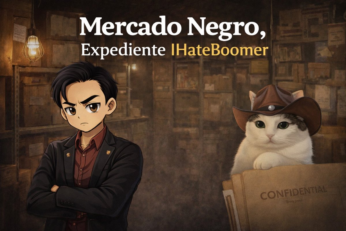 ATENCION

El día Domingo 01 de Marzo Conoceremos toda la historia de <a href="/iHateBoomerRTX/">iHateBoomer</a> 

- Doxeos
- Quien es Emilita?
- Polemicas

Viviremos en carne propia la polemica historia en twitter de IHateBoomer.

Mercado Negro Cap 8: Expediente Boomer
By <a href="/ClipBerto/">GilbertX</a>