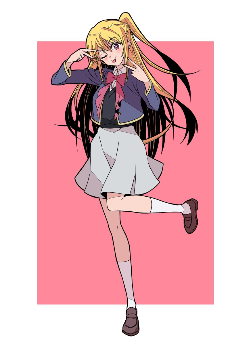 星野ルビー 「「さん」のご依頼で描かせていただきました! 星野ルビーです ※アスカのイラストが」|さしみのイラスト