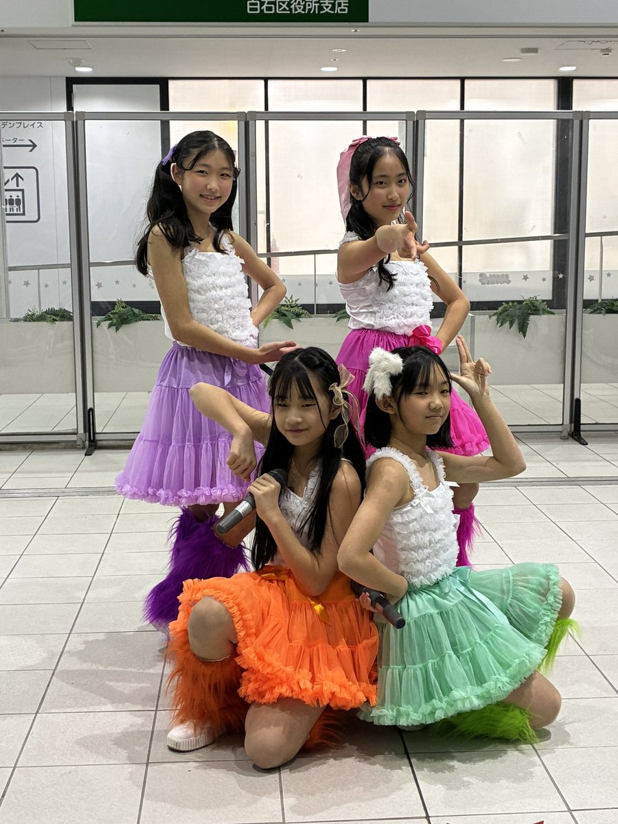 snow08051's tweet image. 白石エムポケット2026.2.28〜エンジェルシスター🥰💚💜💖🧡#アクターズスタジオ札幌　#白石エムポケット　#Angelsister #上山玖々理　#村上陽菜　#板谷優月　#髙坂愛奈