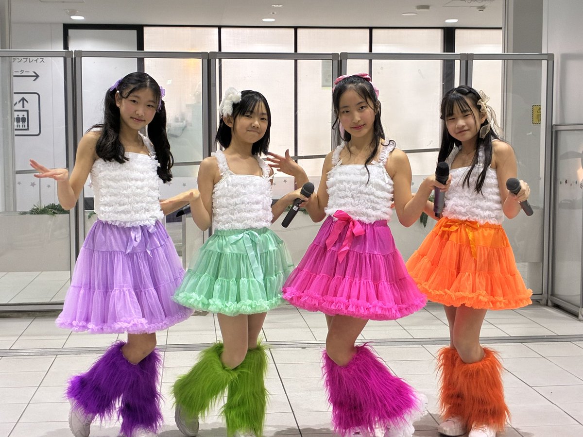 snow08051's tweet image. 白石エムポケット2026.2.28〜エンジェルシスター🥰💚💜💖🧡#アクターズスタジオ札幌　#白石エムポケット　#Angelsister #上山玖々理　#村上陽菜　#板谷優月　#髙坂愛奈