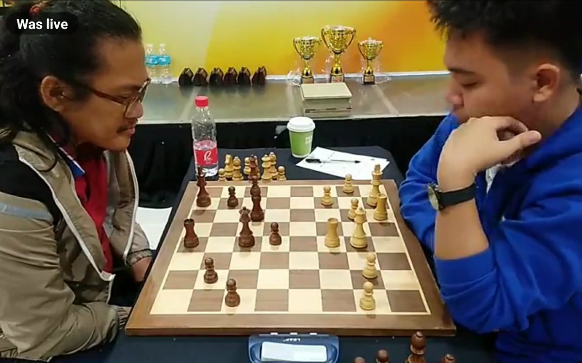Marvin_Bronoso's tweet photo. Bronze Medalist - FIDE INTERNATIONAL CHESS TOURNAMENT - ROBINSON MAGNOLIA

#mbronoso #marvinbronoso #bronosochss #InternationalFideOpen #MagnoliaRobinsonChess https://t.co/U2CNiAqu0c