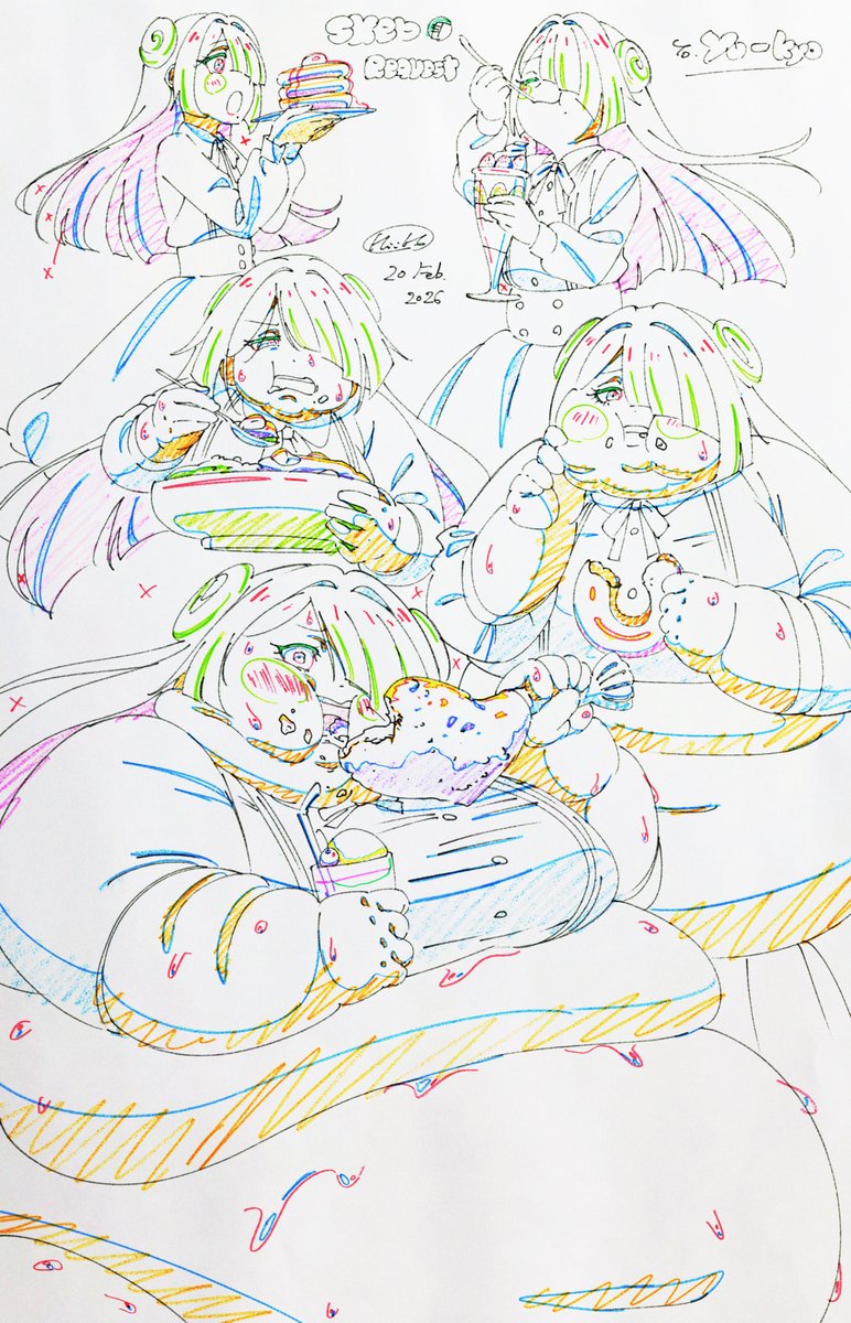 KiiKo @アニメ原画風skeb tweet media