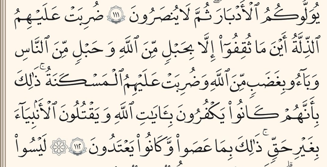 JaafarFadlallah's tweet photo. لم يمحُ كفرهم وقتلهم #الأنبياء وعصيانهم واعتداؤهم ذلّتَهم ومسكنتهم في التاريخ.
ولن يمحو ذلّتهم في الحاضر كلُّ ذلك وقتلهم #ورثة_الأنبياء..
قتلُهم قادتنا غيلة لهم جُبن..
ولقادتنا شهادة..
و(لله الأمر من قبلُ ومن بعدُ)
(والله غالبٌ على أمره ولكنّ أكثر الناس لا يعلمون) https://t.co/29IyKuonc1