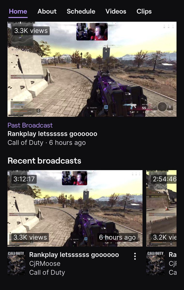 CjRMoose's tweet photo. Well all i can say Thank you so much to the people that have been coming to my live stream 7.2k followers and over 3k people coming to my lives so happy and seeing the progress for that final push for twitch partnership @Twitch https://t.co/qABWlMnCYz