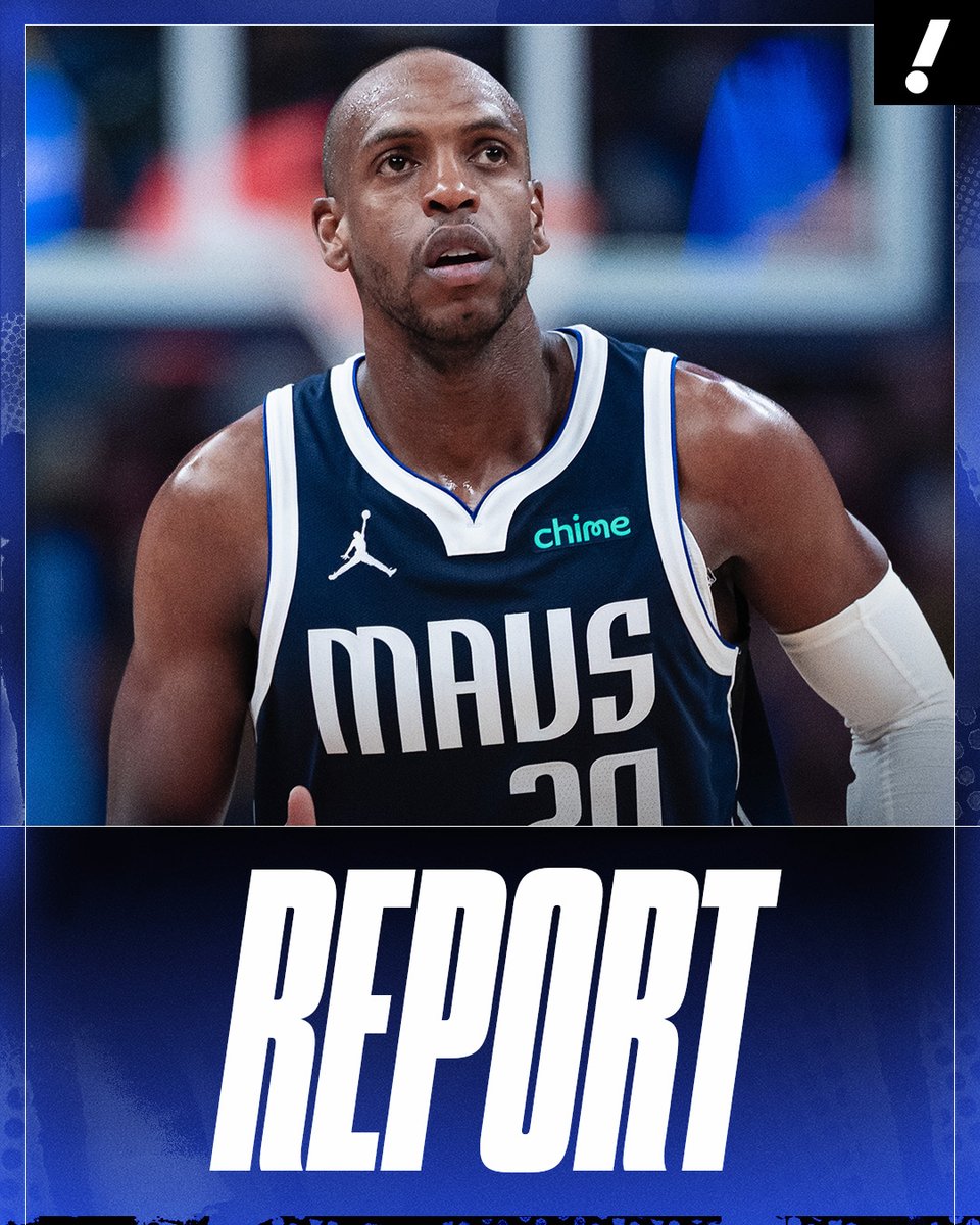 YahooSports's tweet photo. Khris Middleton intends to finish the season with the Mavericks, per @TheSteinLine.

Denver was among playoff teams interested in signing Middleton via the buyout market. https://t.co/8Z62nh8E91