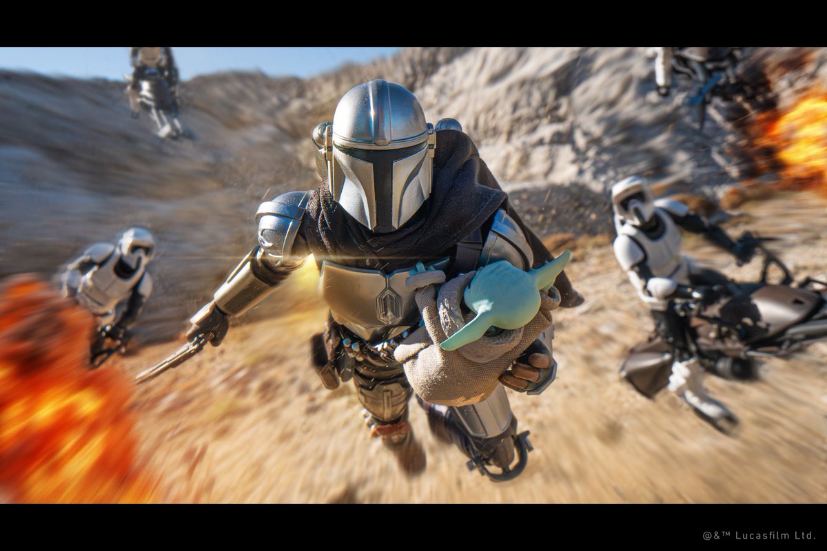 映画が公開される5月発売予定の新しくなったS.H.Figuartsマンダロリアン&amp;グローグーを一足早く撮影させていただきました。外に持ち出し映画で見れるであろう2人の壮大な冒険をイメージして撮りましたので是非ご覧ください

#starwars #shf #PR