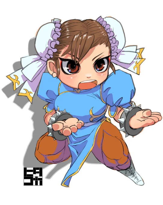 なんやかんやで "スト6"チュンさんを いまだに描いていない(*'Д`)