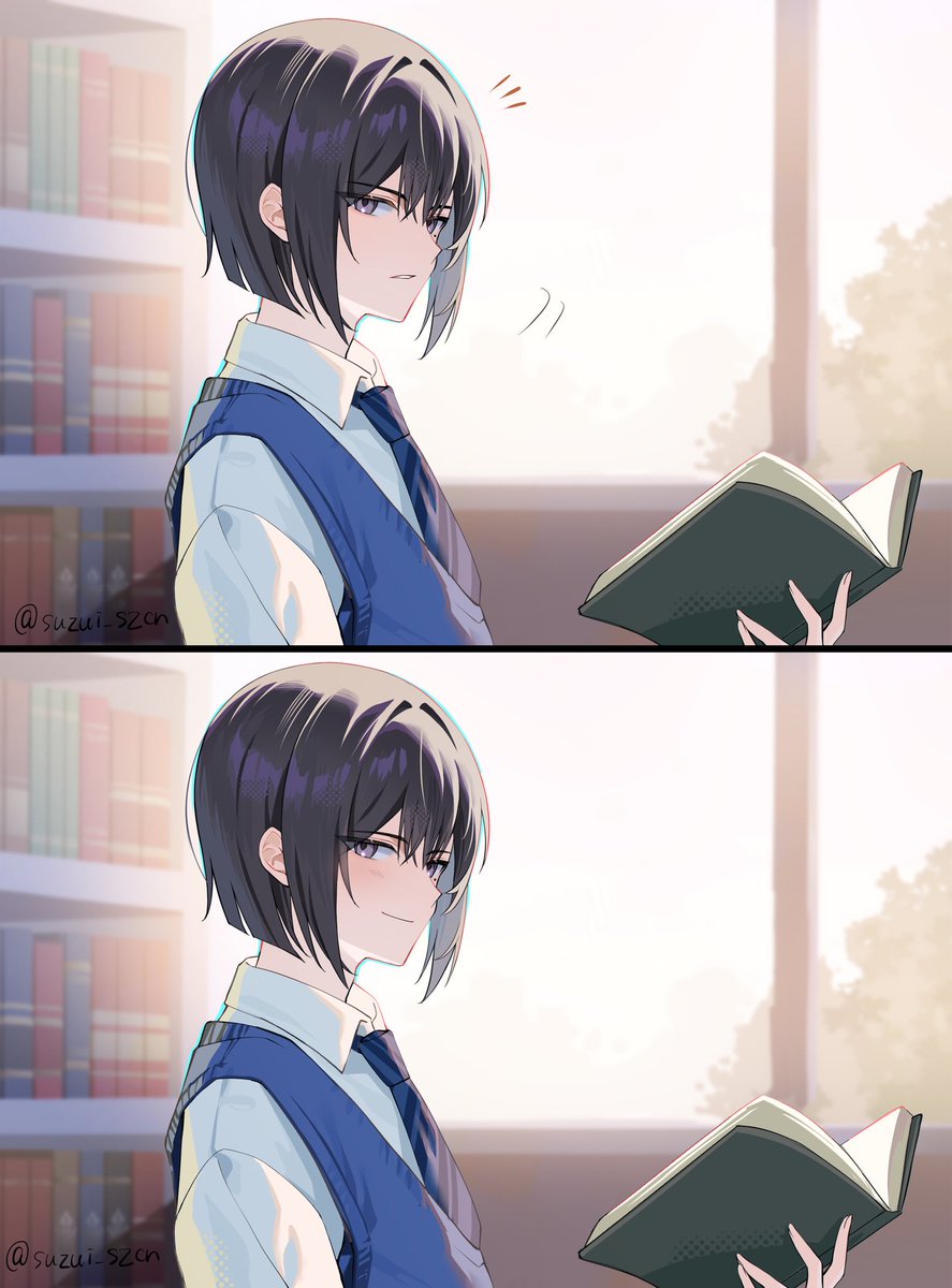 suzui_szcn's tweet photo. 寡黙な男の子の、好きな子だけに見せる顔
#oc https://t.co/ixQnq5naHT