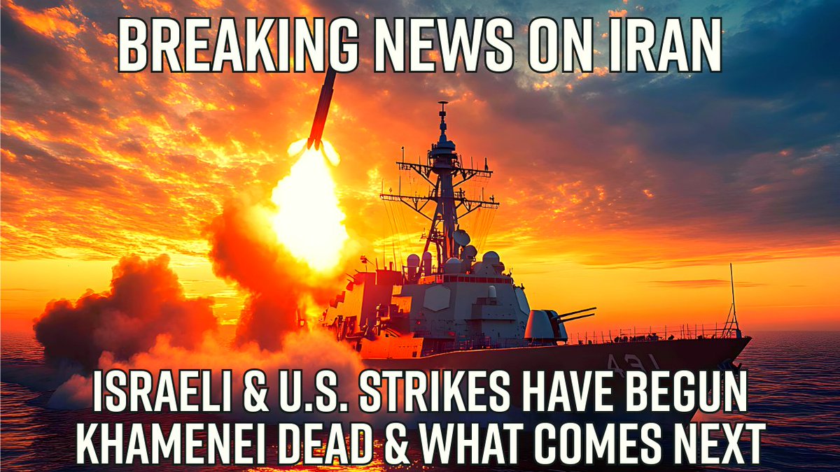 Truth Today @ 9 PM ET. Breaking News: Israel/U.S. Finally Strike Iran. Khamenei Is Dead. 47 Years In The Making For Liberation of Iran. Rumble.com/shahramhadian