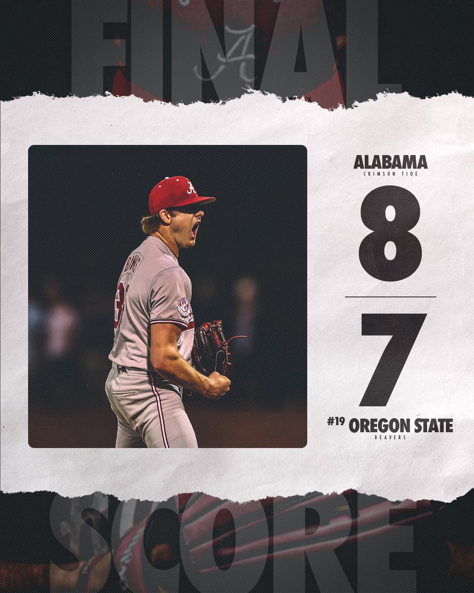 Alabama Baseball tweet media