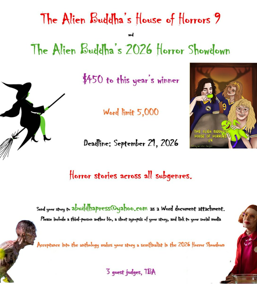 Alien Buddha Press (open for submissions) 🍉 tweet media