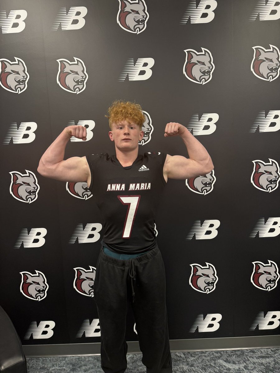 MaverickHope7's tweet photo. I’m blessed to receive an offer from Anna Maria! Thank you @CoachTKingsley for the great visit! https://t.co/mnUWIS7DP9