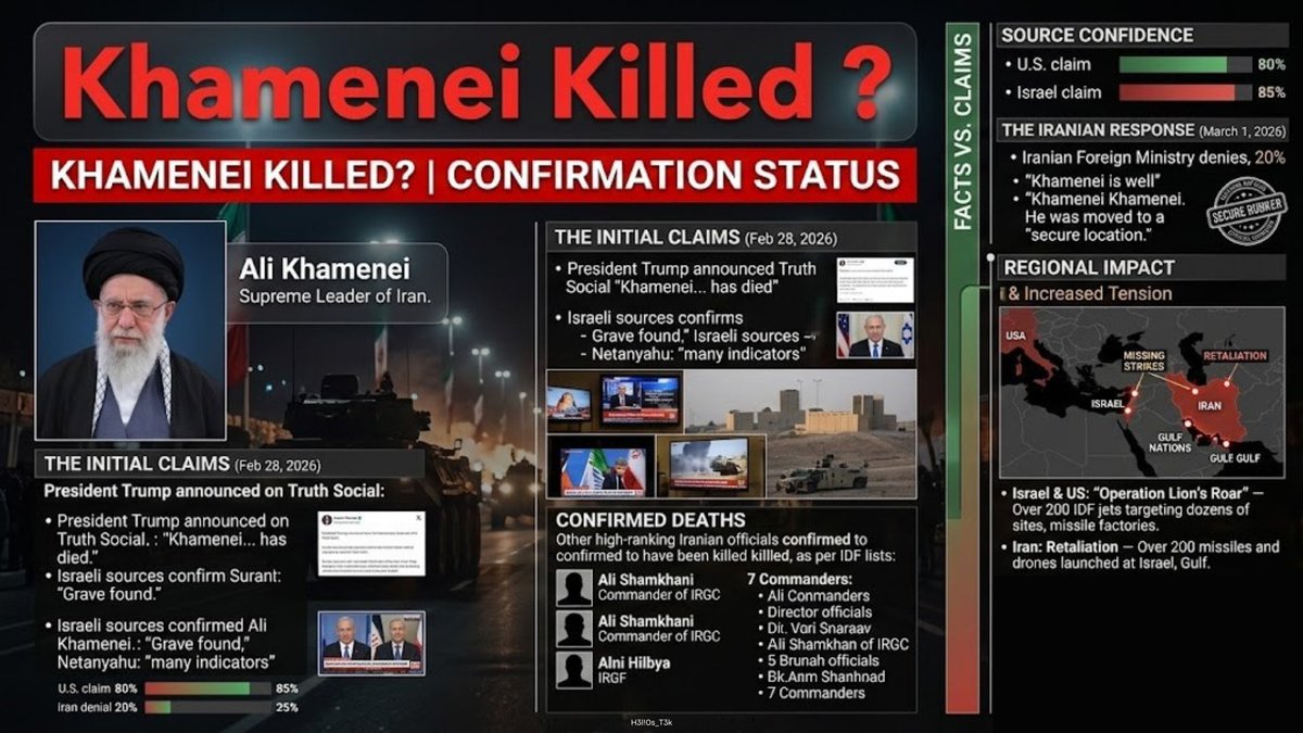 IsmBenali's tweet photo. Khamenei Killed? US and Israel Launch 'Epic Fury' on Iran – Full-Scale War in the Middle East! 🇺🇸🇮🇱🇮🇷 #iranwar2026  #Khameneidead #IsraelTerroristState https://t.co/jFrDCzaE8H