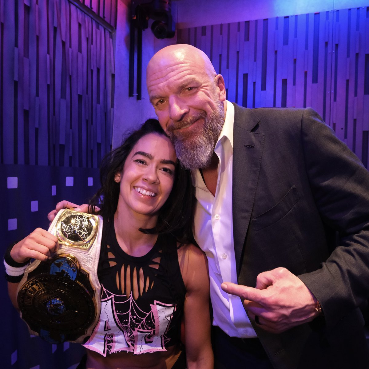 Triple H tweet media