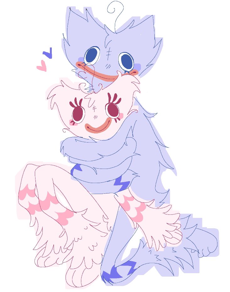 FlowerBiscuit33's tweet photo. Cuties ^^
#huggywuggyxkissymissy #PoppyPlaytime https://t.co/zw7XpVVSDp